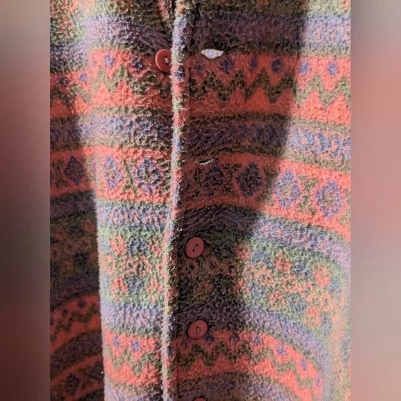 Vintage 80's-90's Fleece Vest - Picture 3 of 4